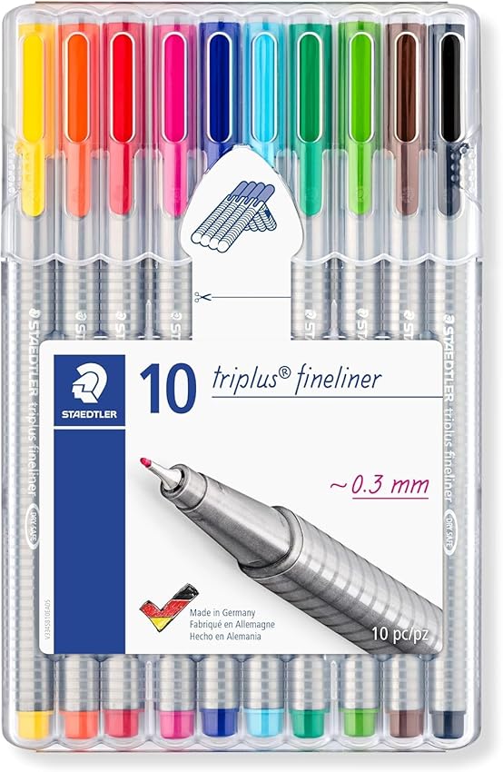 Thumbnail 1 de STAEDTLER 334 SB10 Bolígrafo punta fina 10 unidades 🖊