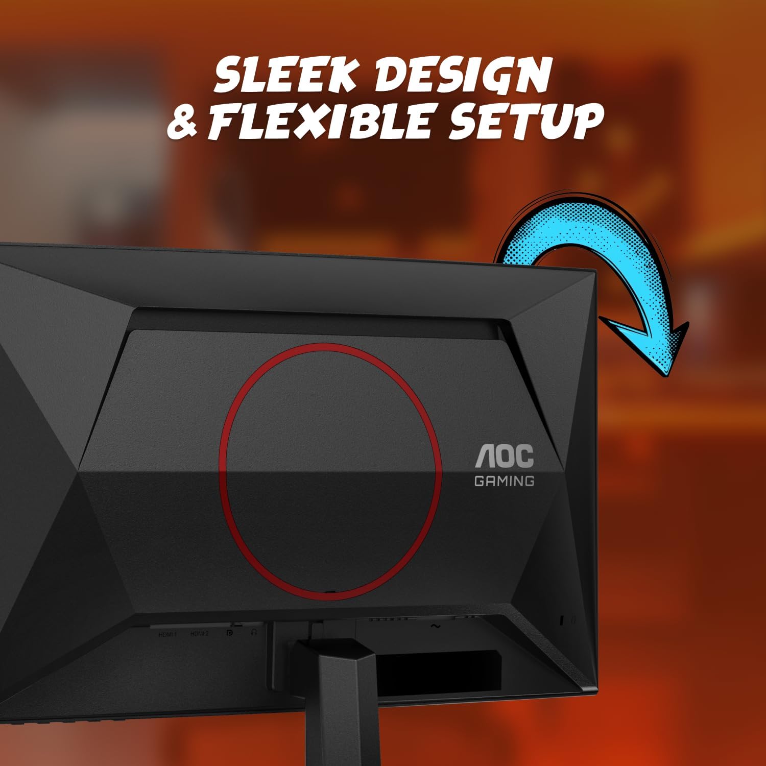 Thumbnail 5 de AOC C24G42E 24" Gaming Monitor 180Hz