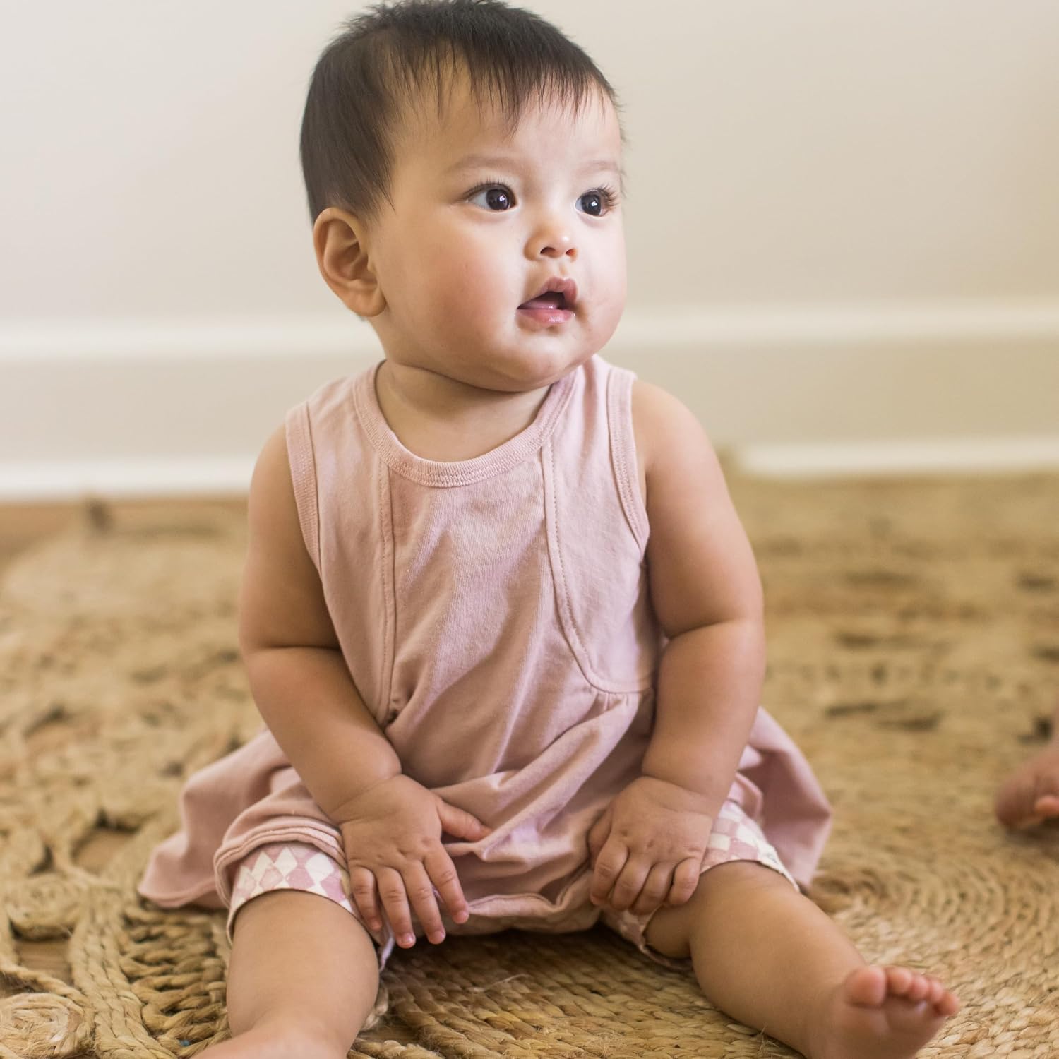 Detalle de Burt's Bees Baby Tunic and Leggings Set, Newborn