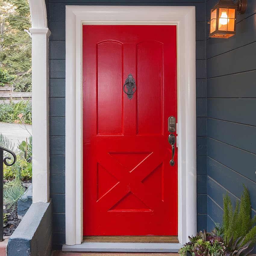 Thumbnail 1 de Relaxdays Llamador Puerta Entrada Aldaba vintage 25,5×10,5 cm 🏠