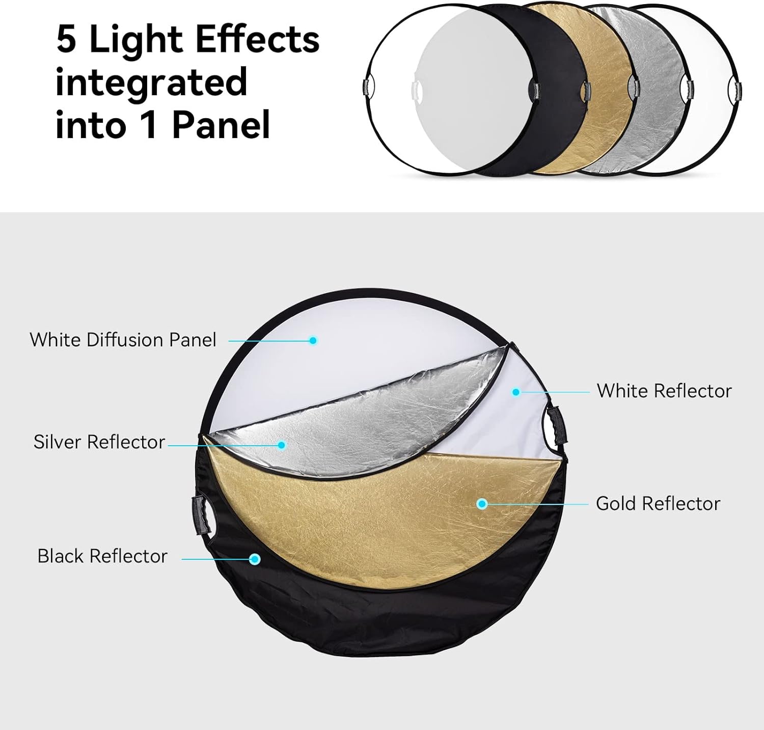 Thumbnail 3 de SMALLRIG 4131 Reflektor 110 cm