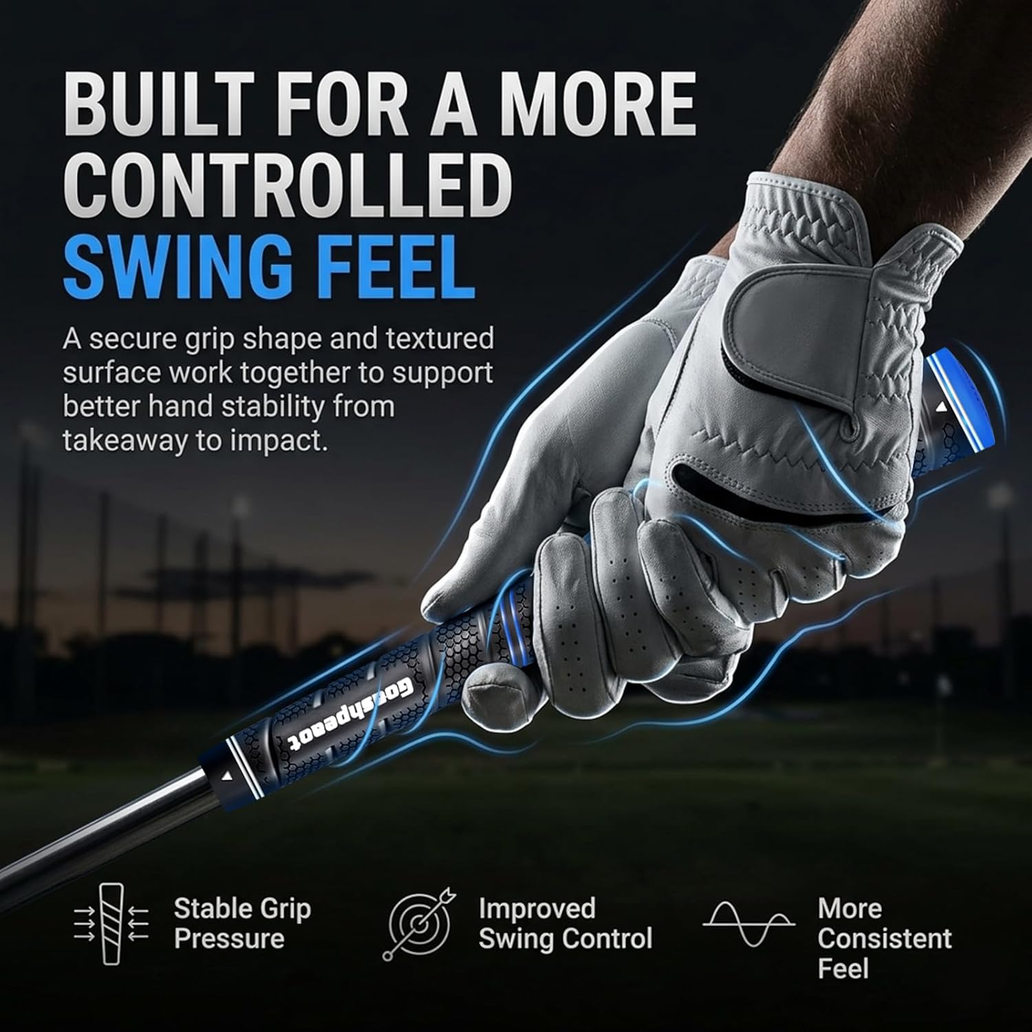 Detalle de Goashpeaot Wrap Golf Grips 13-Pack with Golf Grip Kit