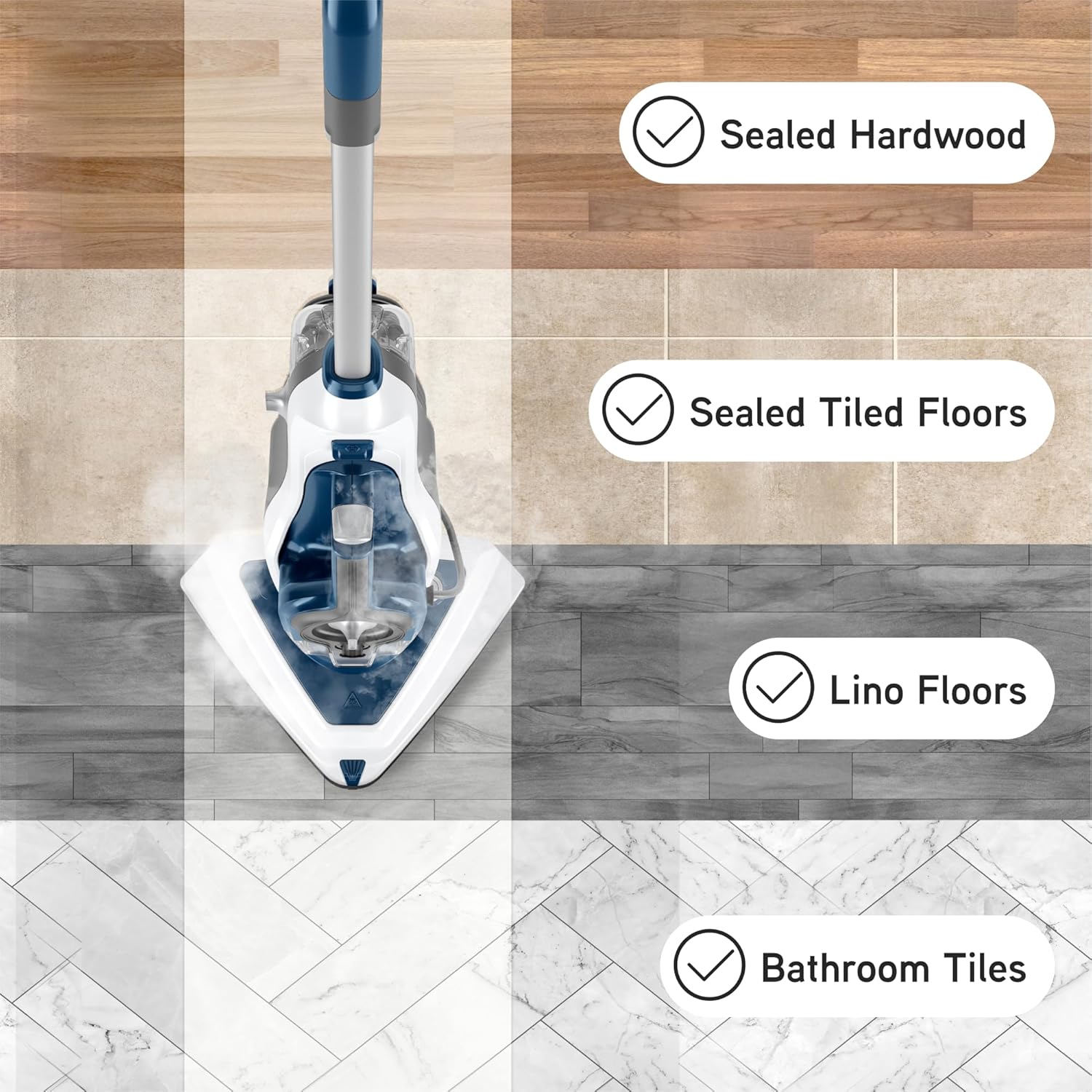 Detalle de Vax CDST-SFXT 1600W Steam Fresh Cleaner