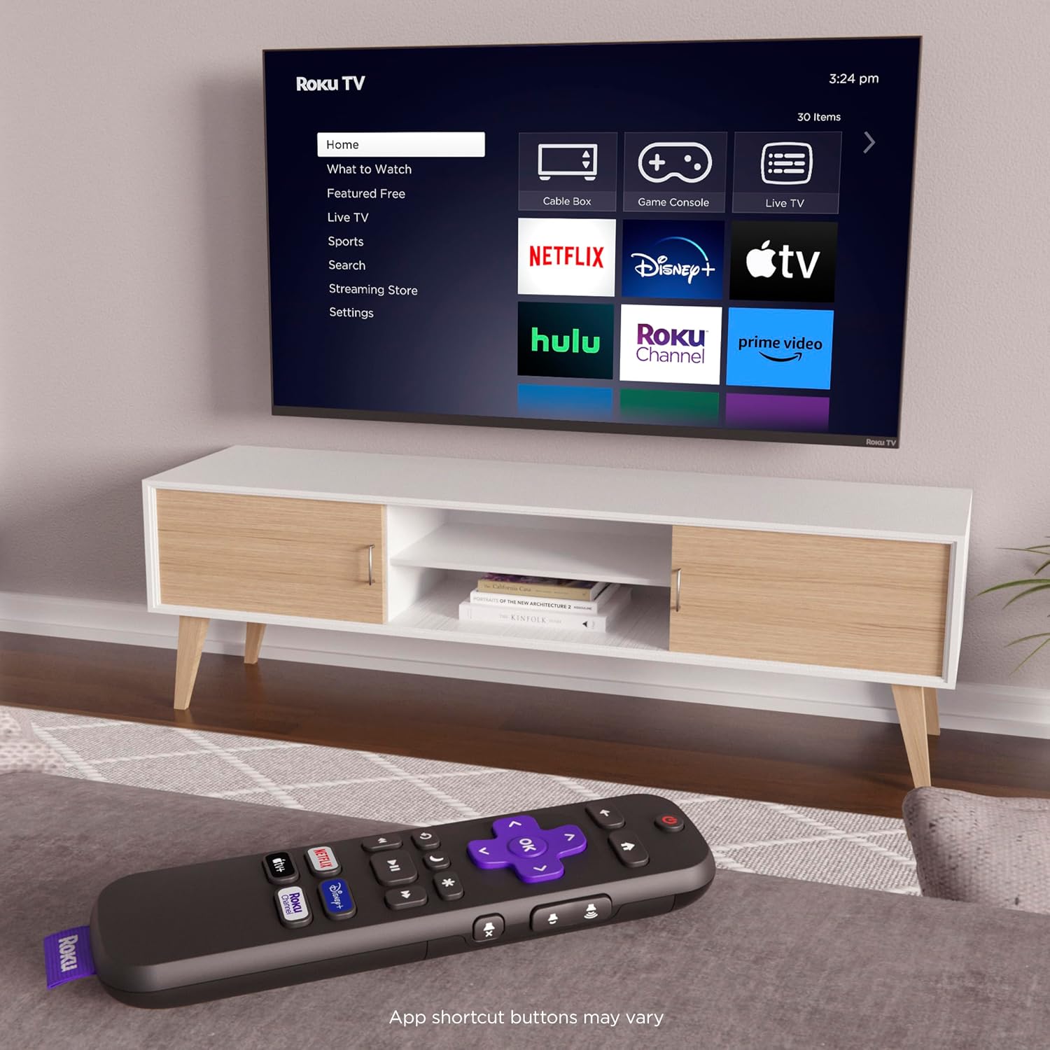 Detalle 2 de Roku TV remote 2-pack