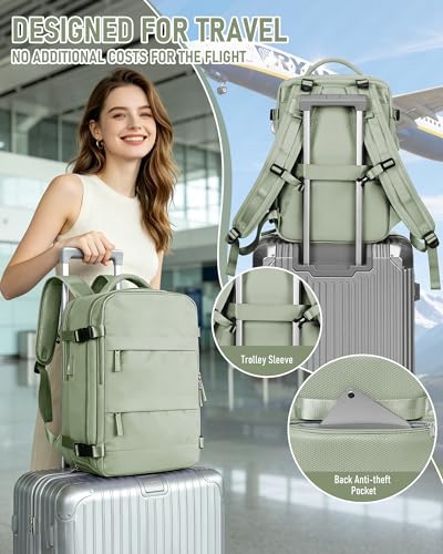 Thumbnail 9 de Mochila SZLX con compresión al vacío para cabina 40x30x20 — organización, bomba incluida y diseño para avión