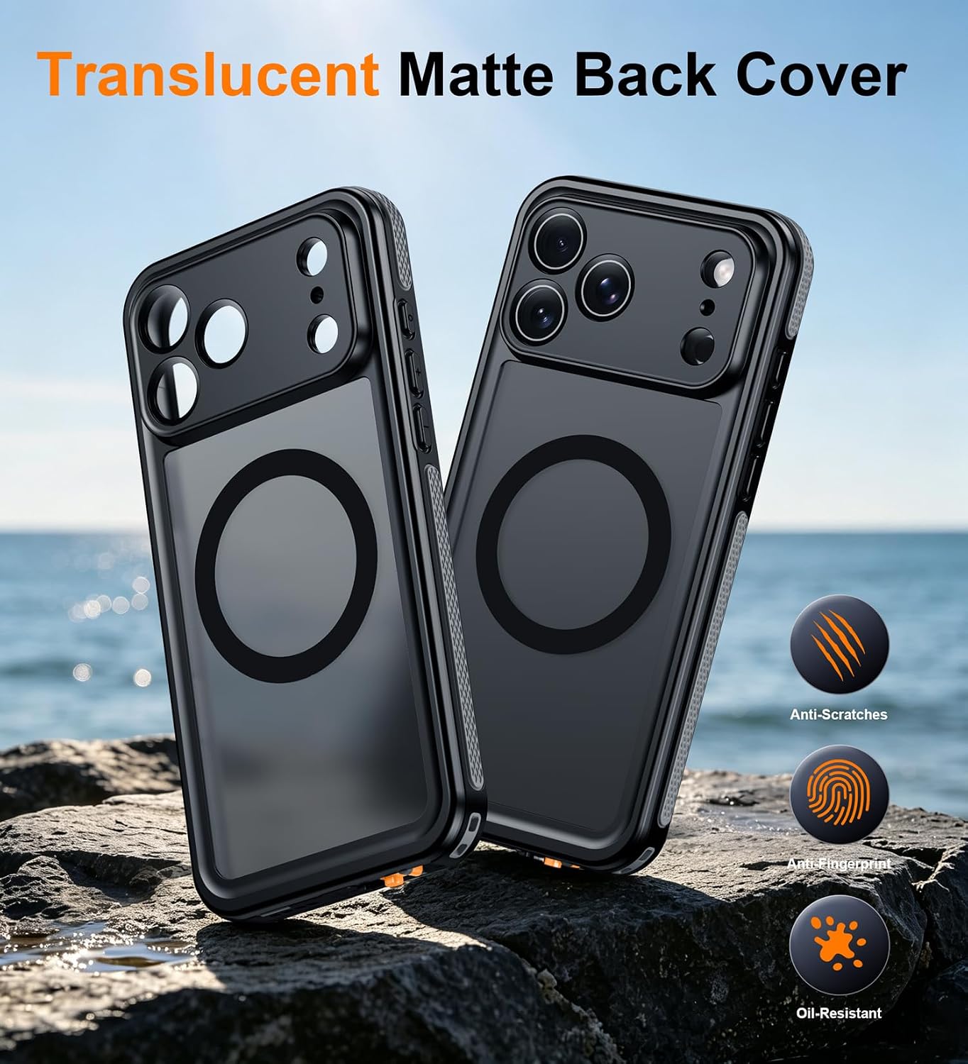Thumbnail 6 de Temdan iPhone 18 Pro Max Waterproof Case, IP68, MagSafe Compatible