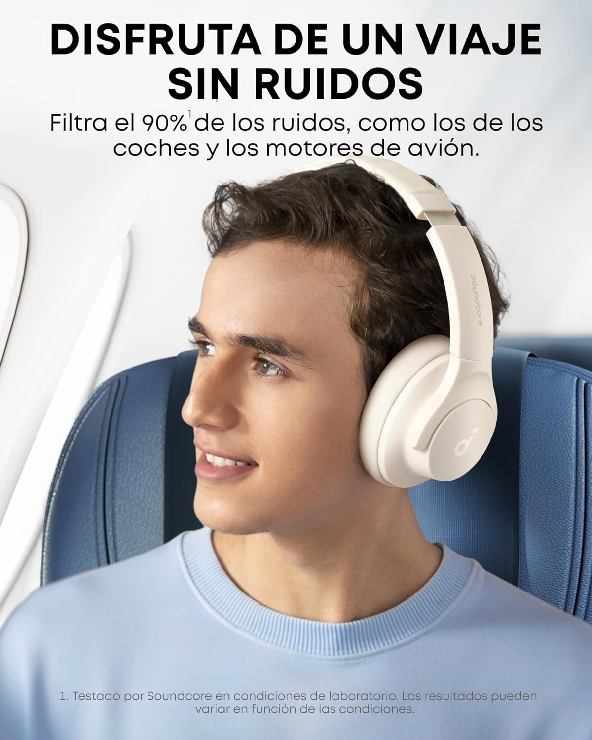 Detalle 2 de soundcore Q20i Inalámbricos Bluetooth con Cancelación de Ruido