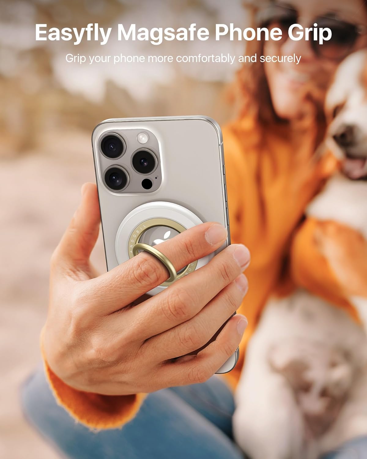 Thumbnail 5 de andobil 2025 Magnetic Phone Grip 360° Rotatable