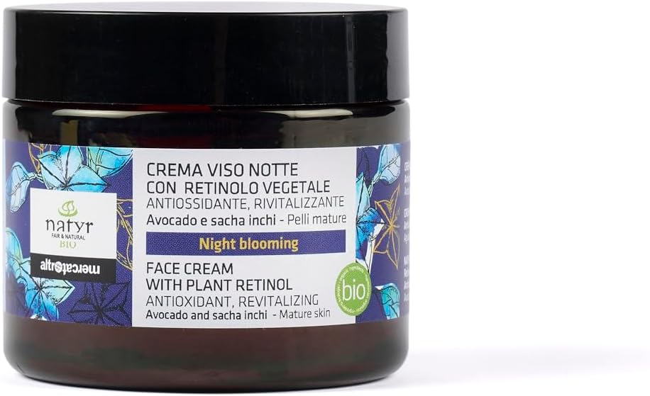 Thumbnail 2 de NATYR Altromercato Crema Viso Notte con Retinolo Vegetale – 50 ml Bio