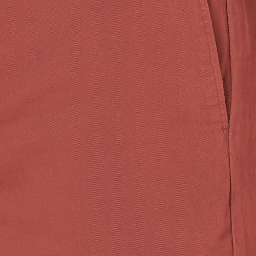 Detalle 2 de Amazon Essentials Pantalones Cortos Chinos de Corte Clásico de 23 cm para Hombre (Rouille, 31W)