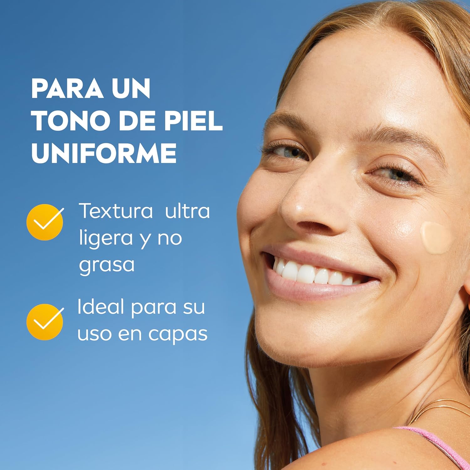 Detalle de NIVEA SUN Fluido Diario con Color FPS 50+ 40 ml