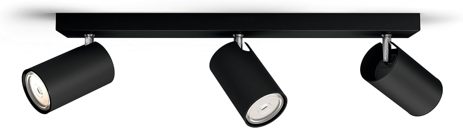 Thumbnail 1 de Philips Lighting myLiving Foco Interior GU10 Negro 🖤