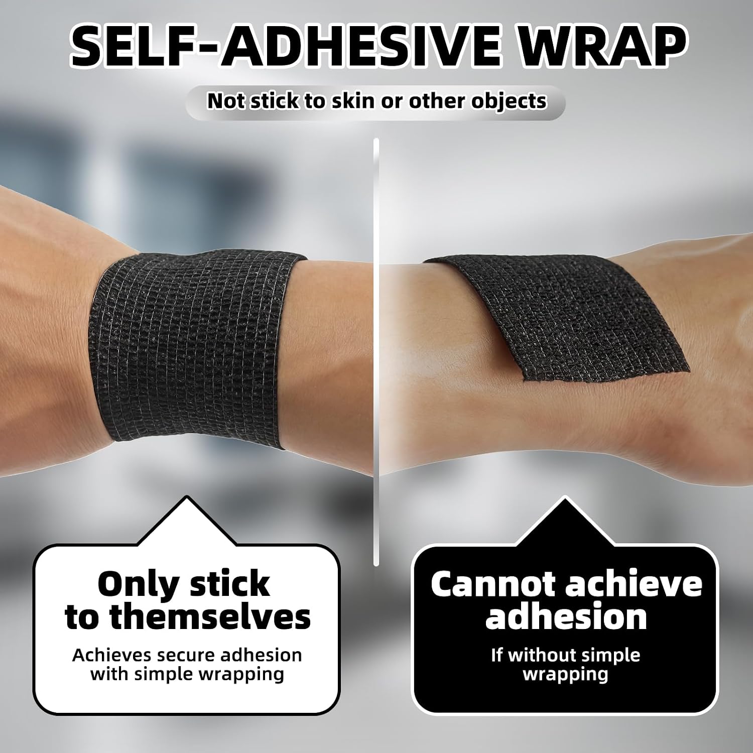 Thumbnail 6 de Rokehr Selbstklebender Verband, 10 Rollen 7,5 cm × 4,5 m – elastisch, haftend, vielseitig einsetzbar