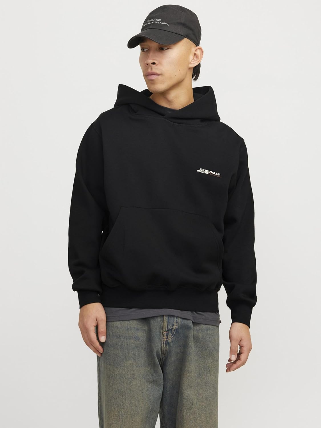 Detalle 2 de JACK & JONES Kapuzenpullover Rückenprint