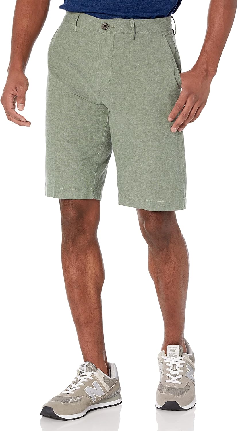 Thumbnail 4 de Amazon Essentials Men’s Slim-Fit Lightweight Comfort Stretch Oxford Shorts (11 inch)