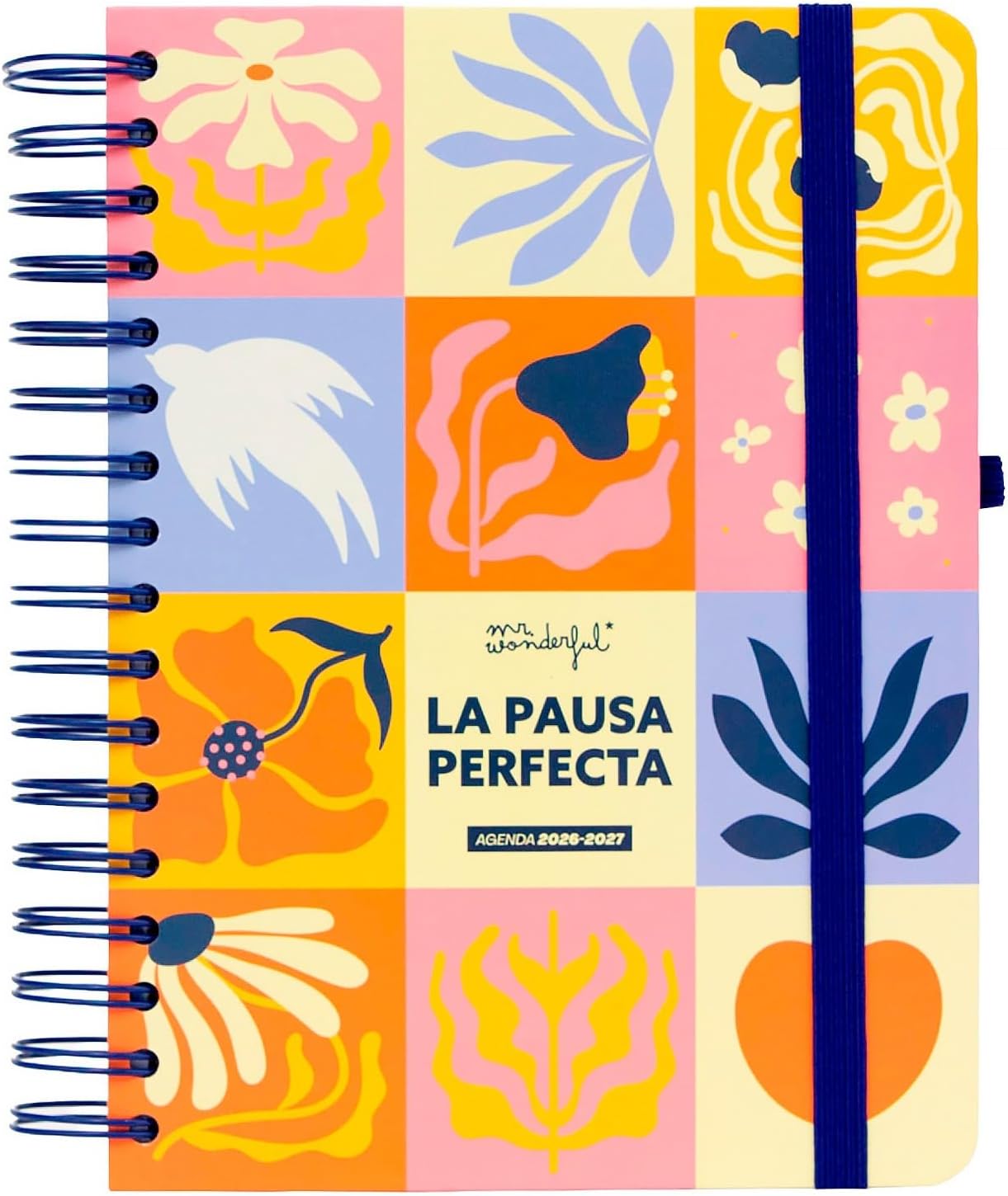 Detalle de Mr. Wonderful – Agenda escolar 2026-2027 (18 meses) con pegatinas y extras