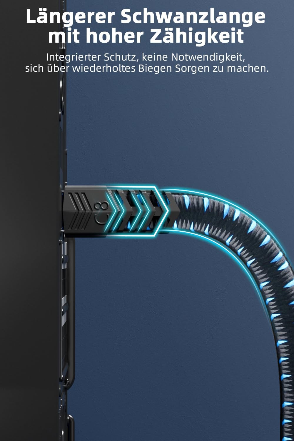Thumbnail 2 de Ercielook LAN-Kabel 10 m (Cat8) – flaches Patchkabel mit RJ45 für Innen- und Außenbereich