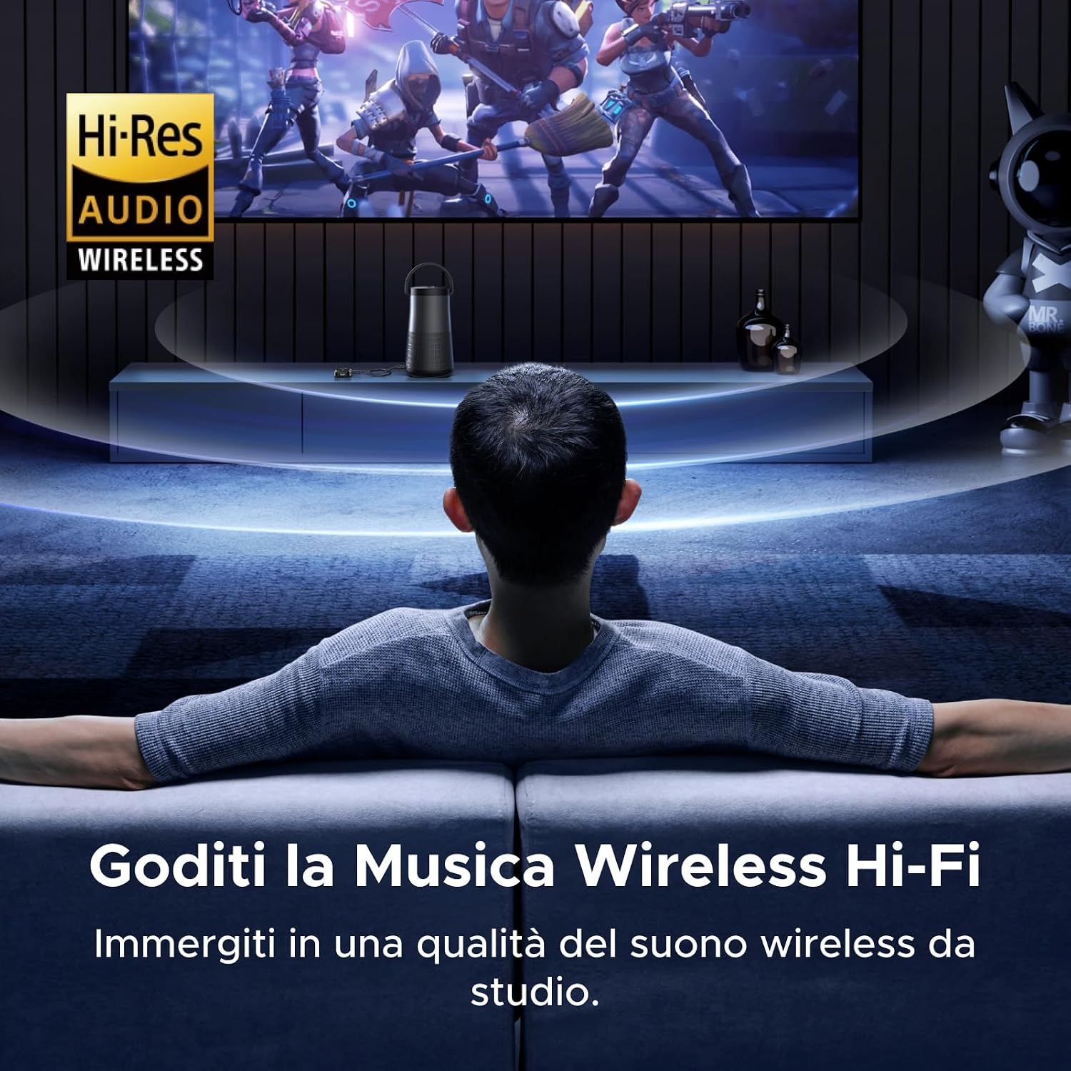 Detalle 1 de UGREEN Ricevitore Bluetooth 6.0 LDAC con Jack 3,5 mm