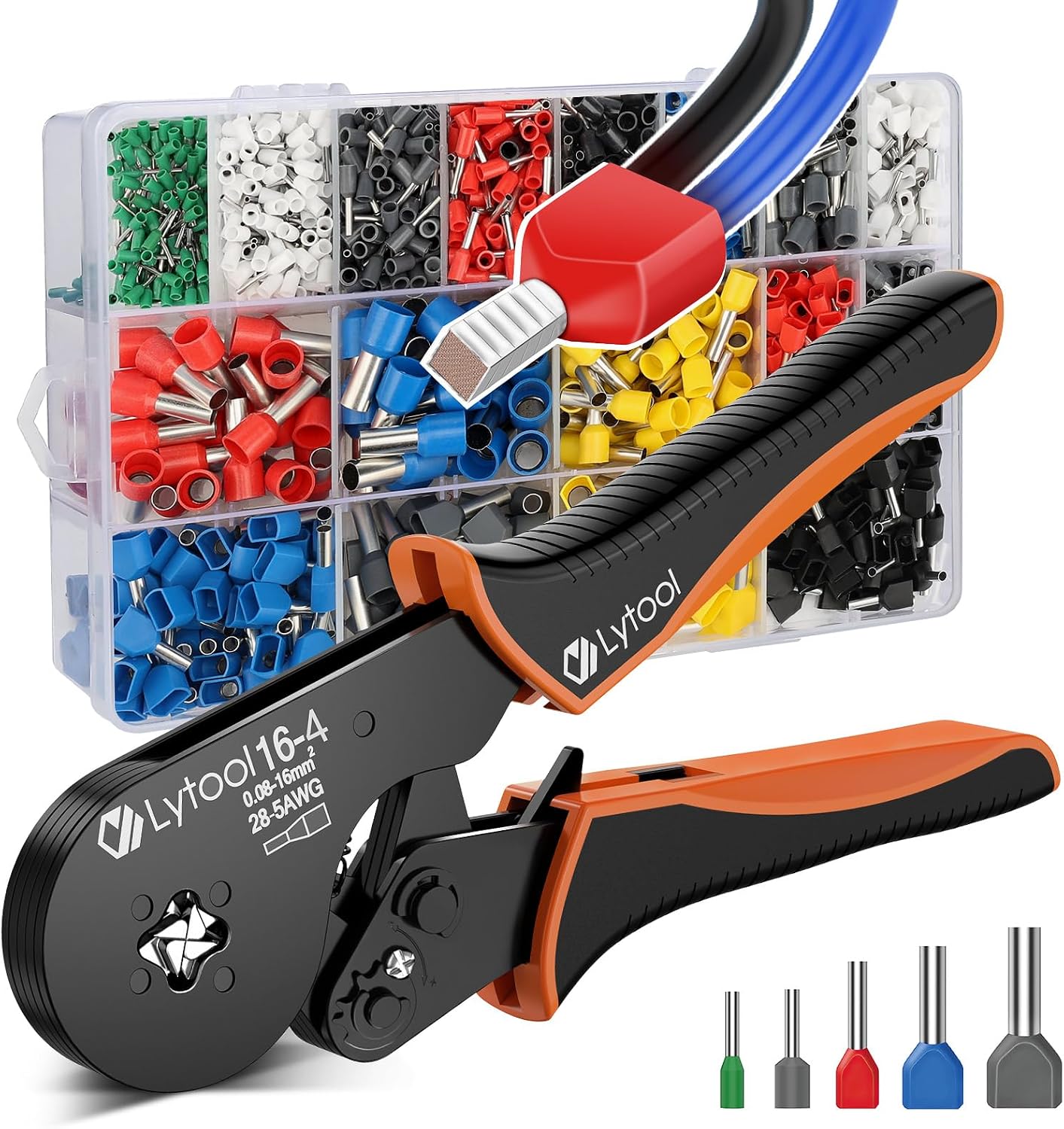 Detalle de Lytool Pince-à-Sertir 0,08-16 mm² 🛠