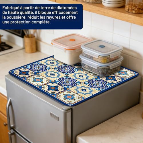 Thumbnail 8 de xyuayamz Tapis de protection 60 × 60 cm antidérapant bleu