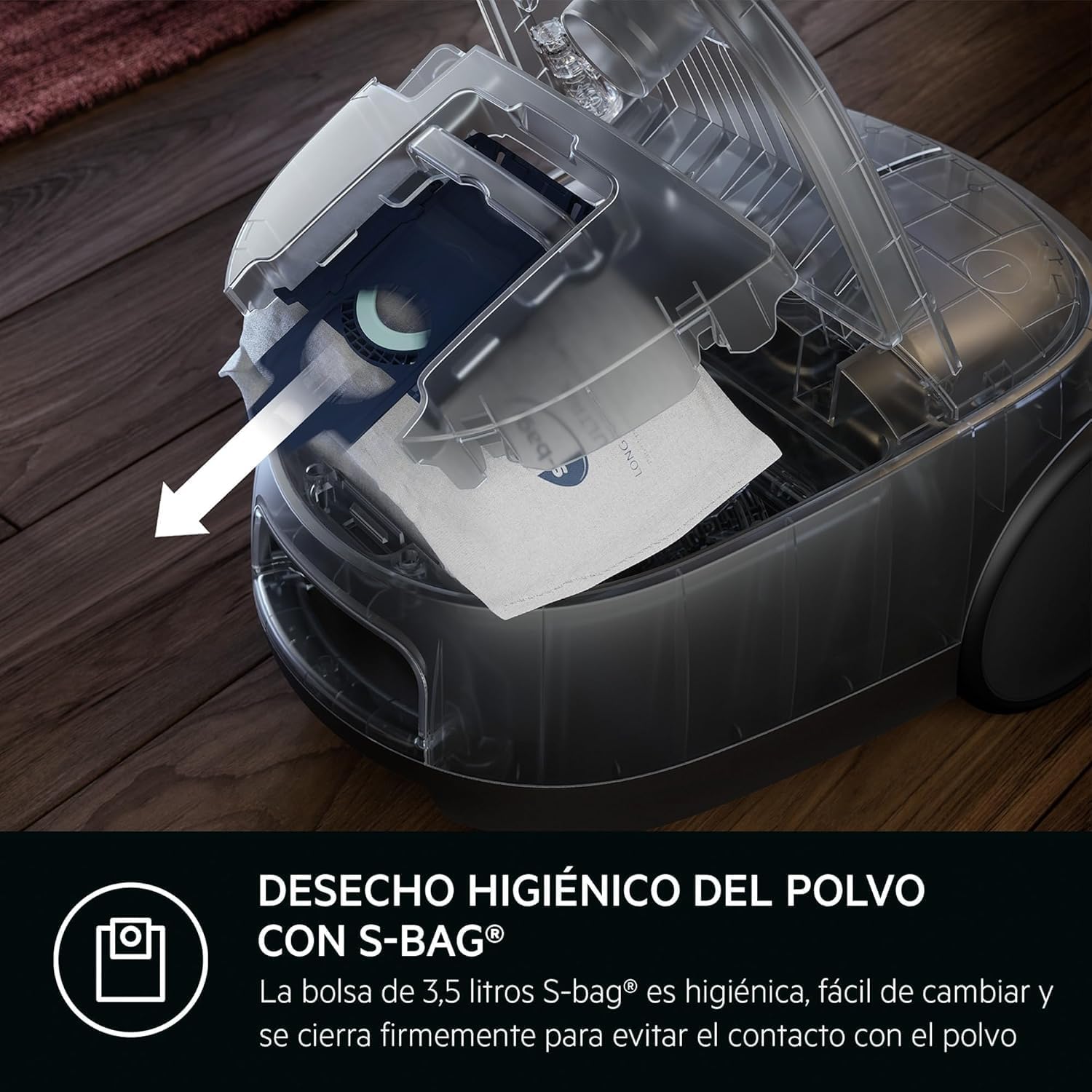 Thumbnail 3 de AEG AB61C2DBS Aspiradora de Trineo con Bolsa 🧹