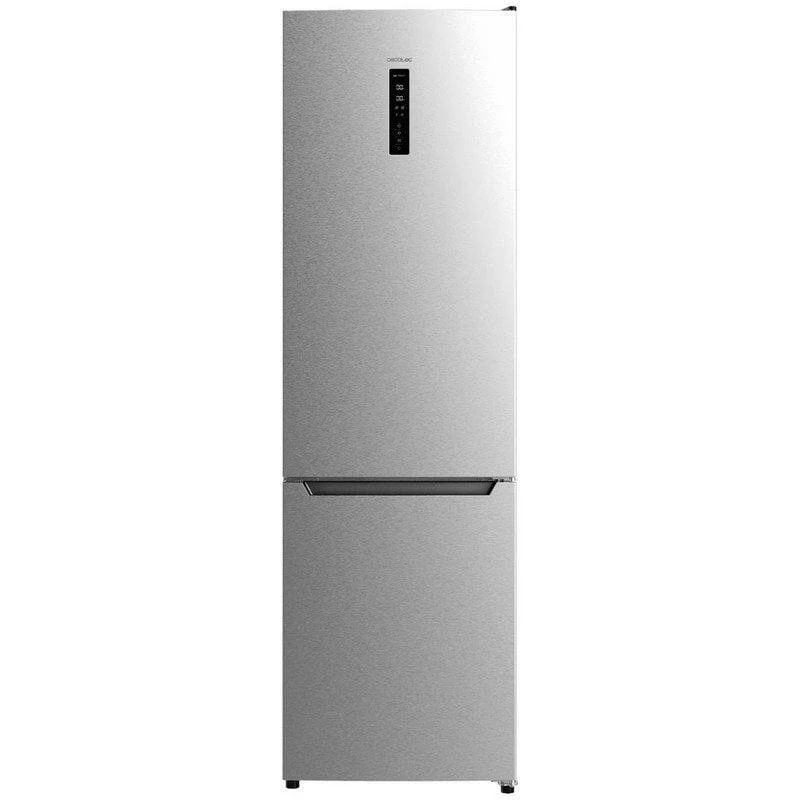 Detalle de Cecotec Bolero CoolMarket 356 Inox E: Frigorífico Combi Total No Frost en acero inox