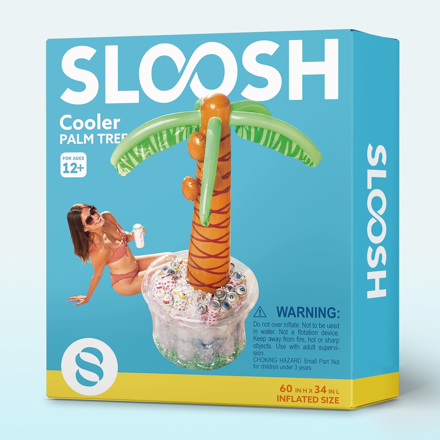 Thumbnail 6 de JOYIN 60" Inflatable Palm Tree Cooler (Luau & beach theme drink cooler)