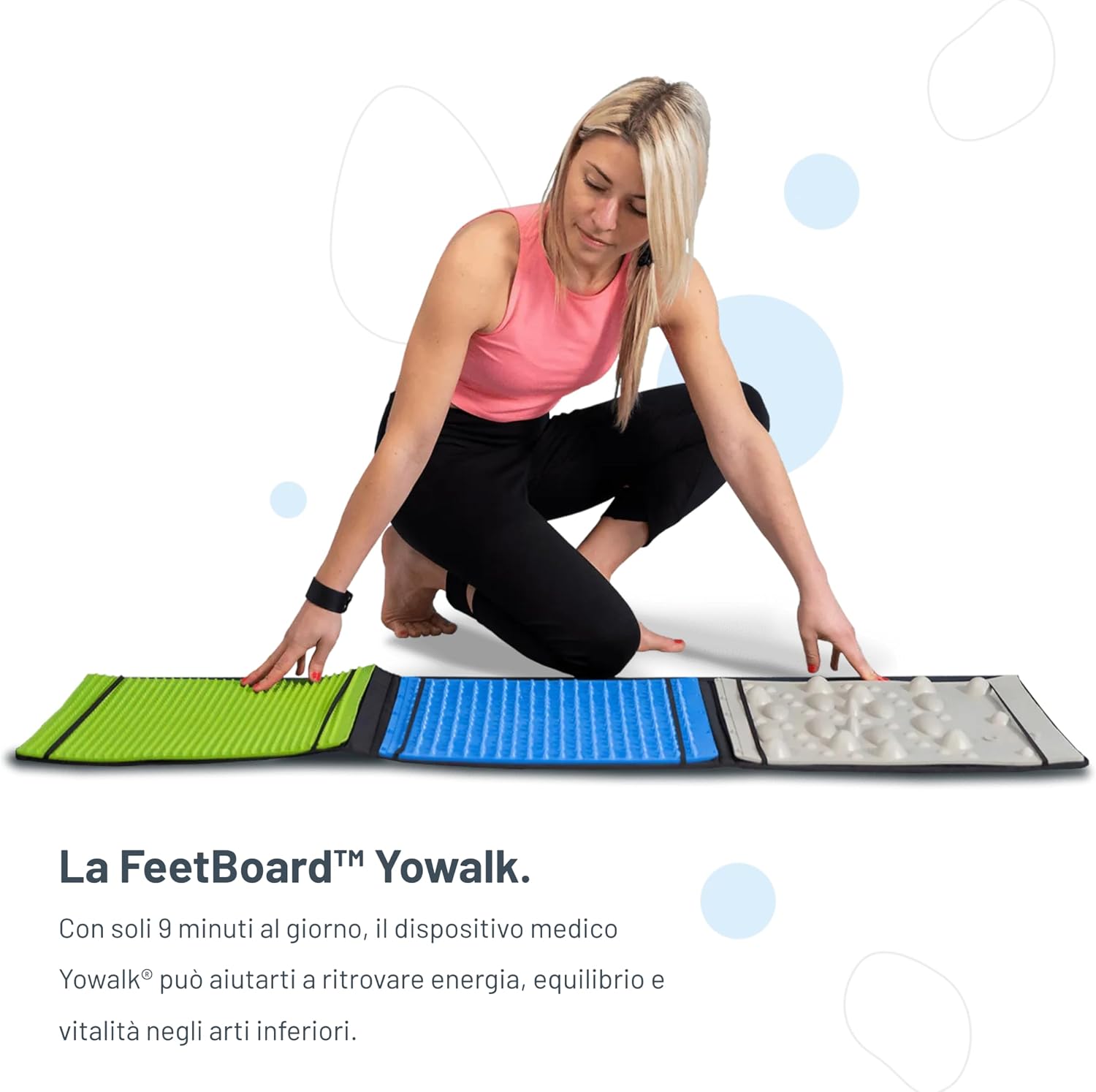 Detalle 2 de YOWALK FEETBOARD Tappetino 130x39 cm