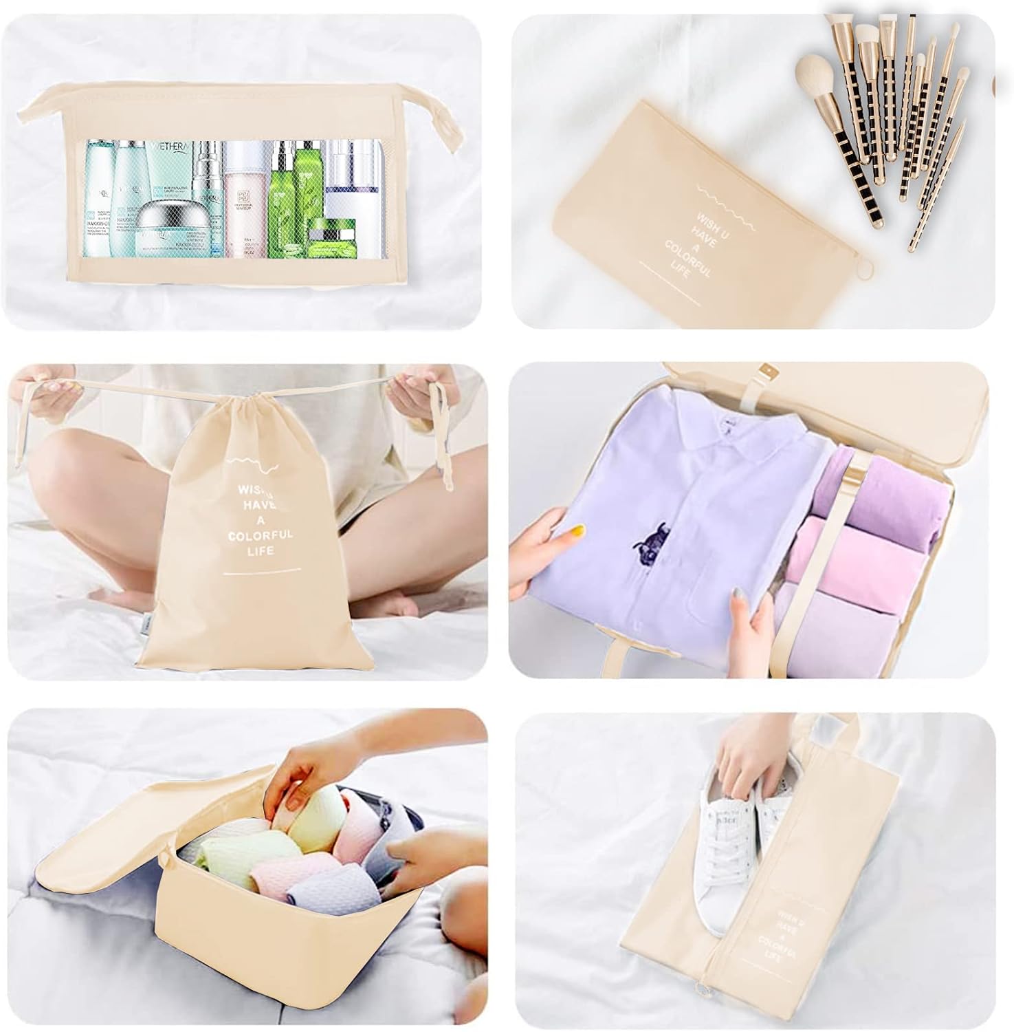 Thumbnail 6 de Jsdoin Packing Cubes 9 PCS Travel set