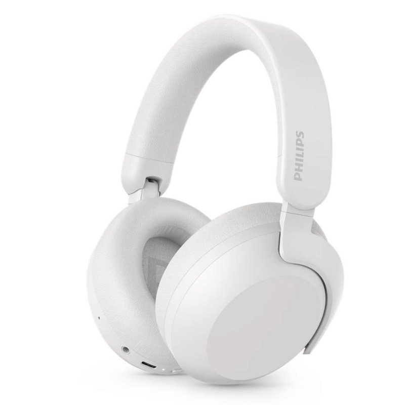 Detalle 2 de Auriculares Philips TAH8000EWT/00 inalámbricos con cancelación de ruido y Bluetooth 5.4 (blancos)