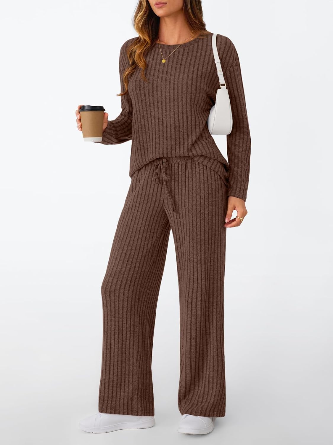 Detalle de LILLUSORY Women's Lounge Set with Stretch Fabric
