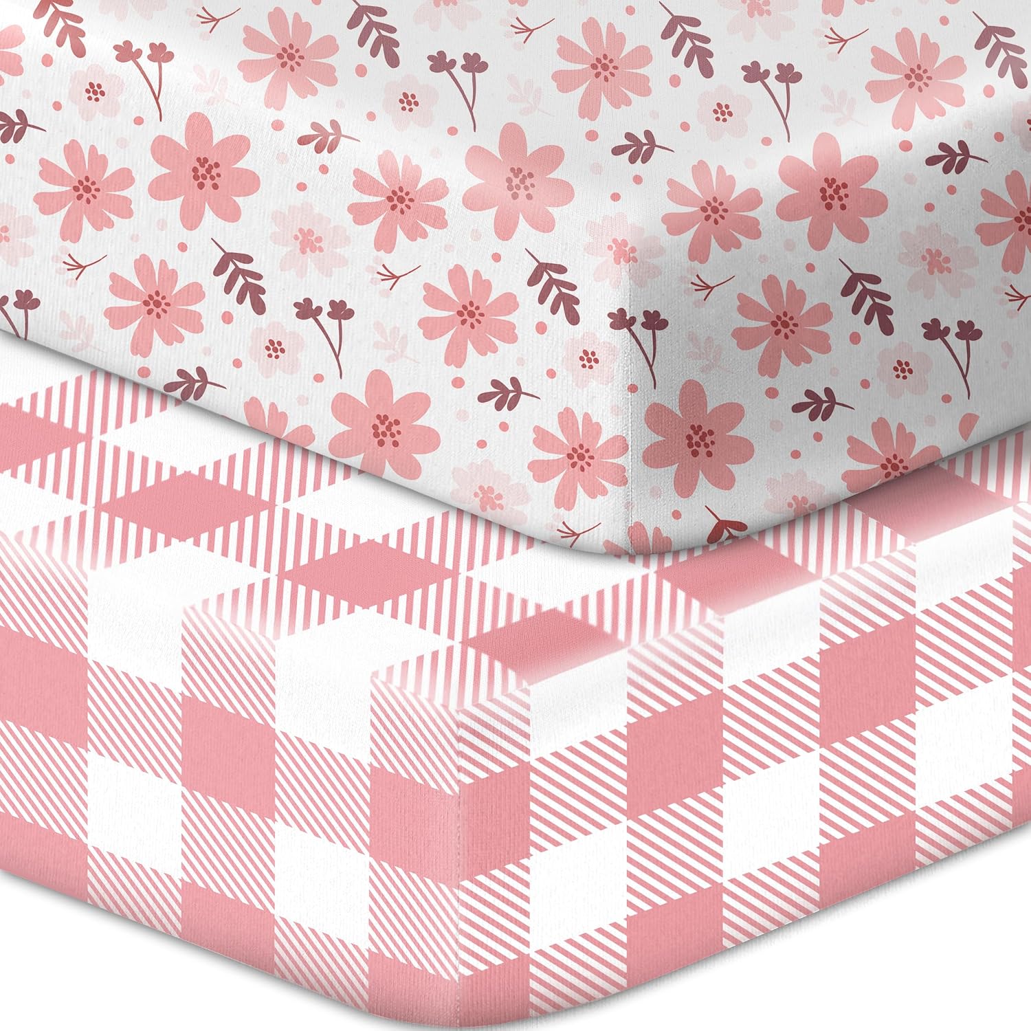 Detalle de Baby Crib Sheets 2-Pack, Microfiber