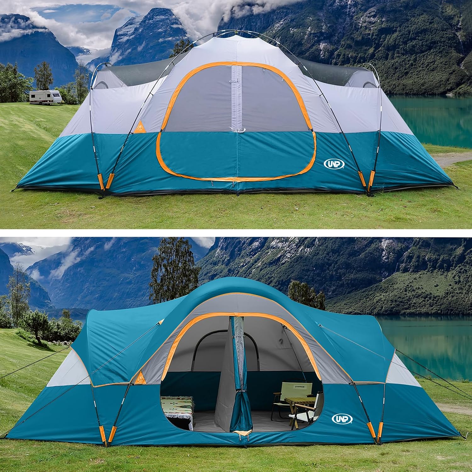 Detalle de UNP Camping Tent 10-person
