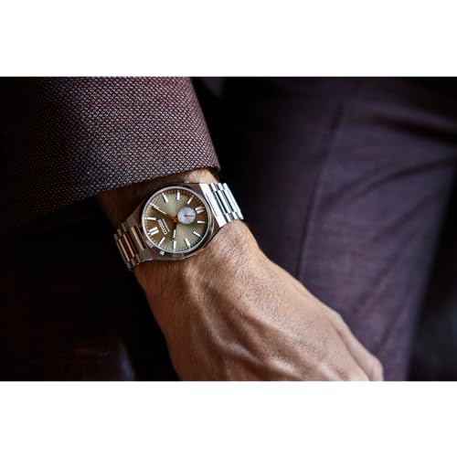 Detalle 1 de Citizen Tsuyosa NK5010-51X automático plata con esfera verde (small seconds)