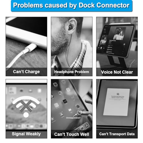 Thumbnail 3 de ZHUROUPU Connecteur de station d'accueil pour iPad 7 (2019/2020) – Remplacement du Port de Charge