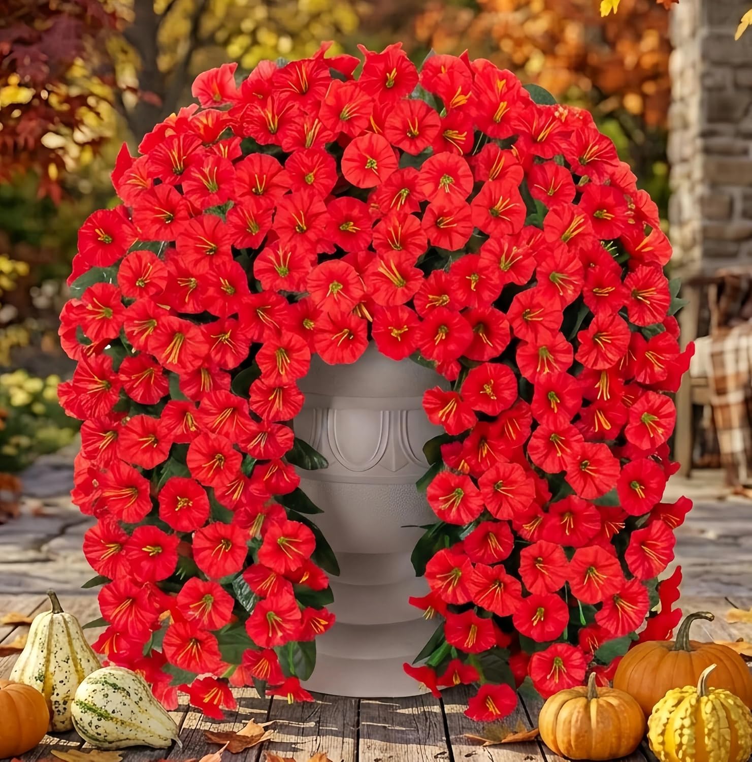 Thumbnail 6 de HyeFlora Morning Glory Hanging Vines 19in
