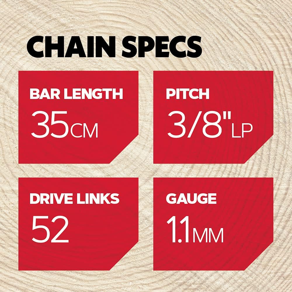 Thumbnail 3 de Oregon 90PX052E 3-Pack AdvanceCut chainsaw chain + universal field sharpening kit (for 14-inch / 35cm bars)