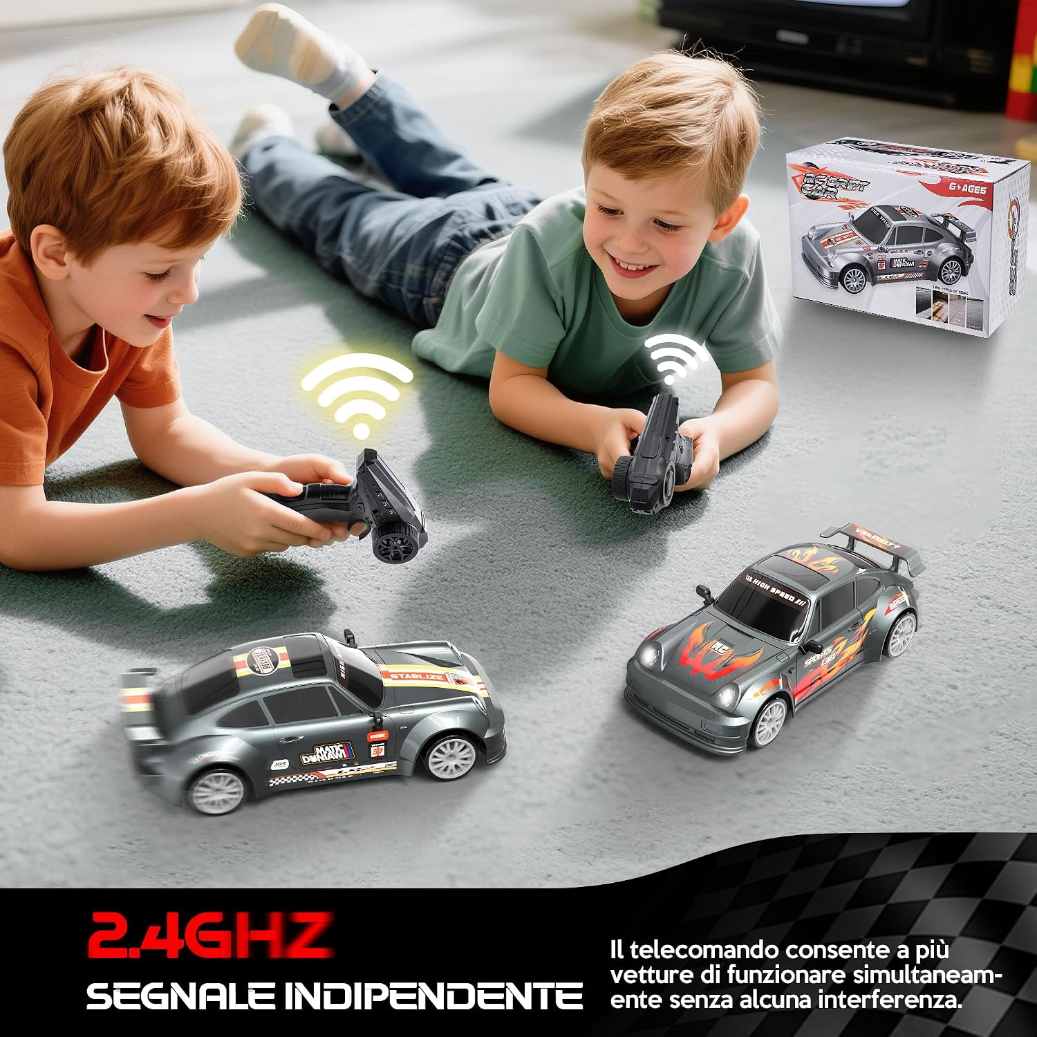 Thumbnail 2 de HappyGoLucky Macchina Telecomandata Drift 1:24