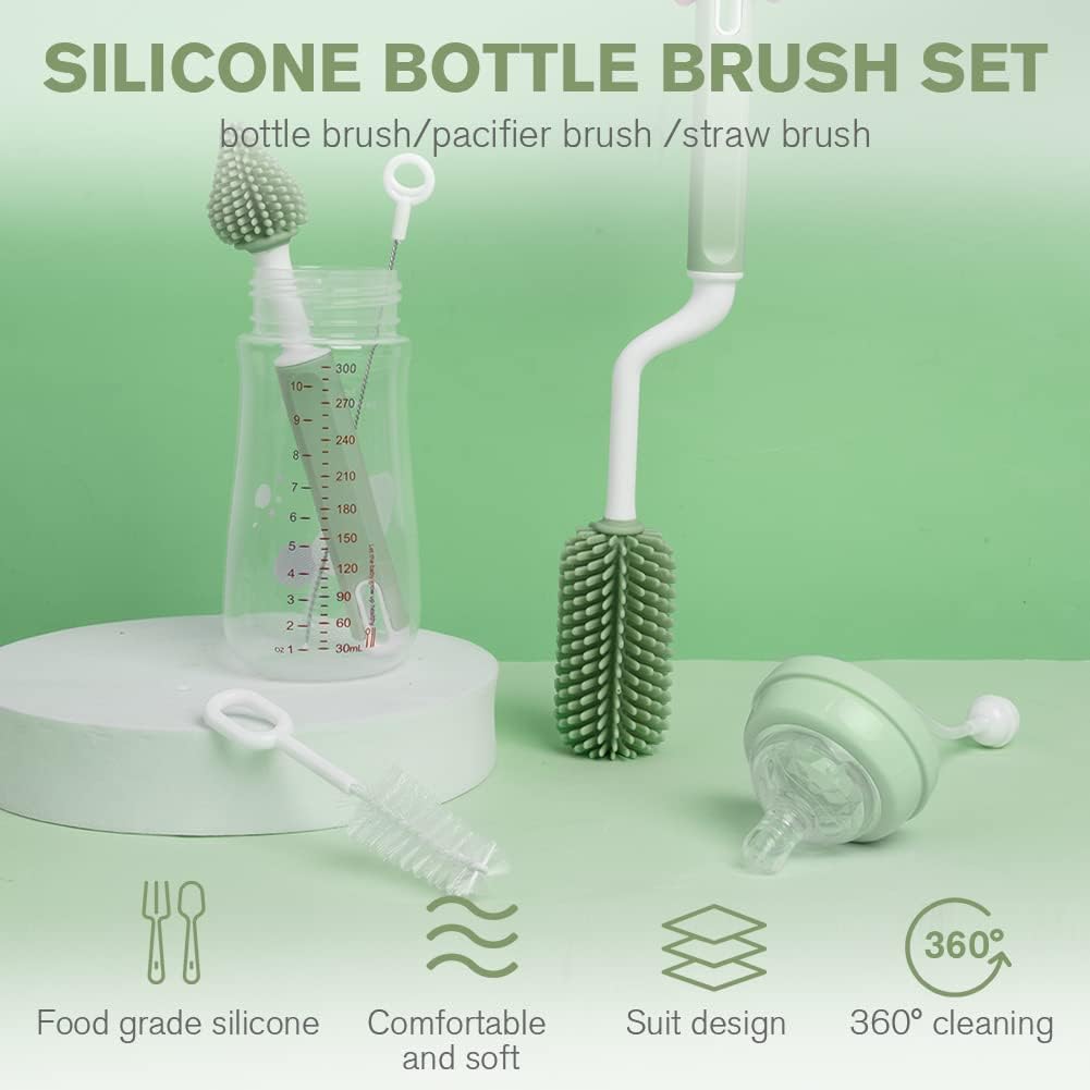Thumbnail 3 de Vicloon Goupillon Biberon Silicone 4 en 1