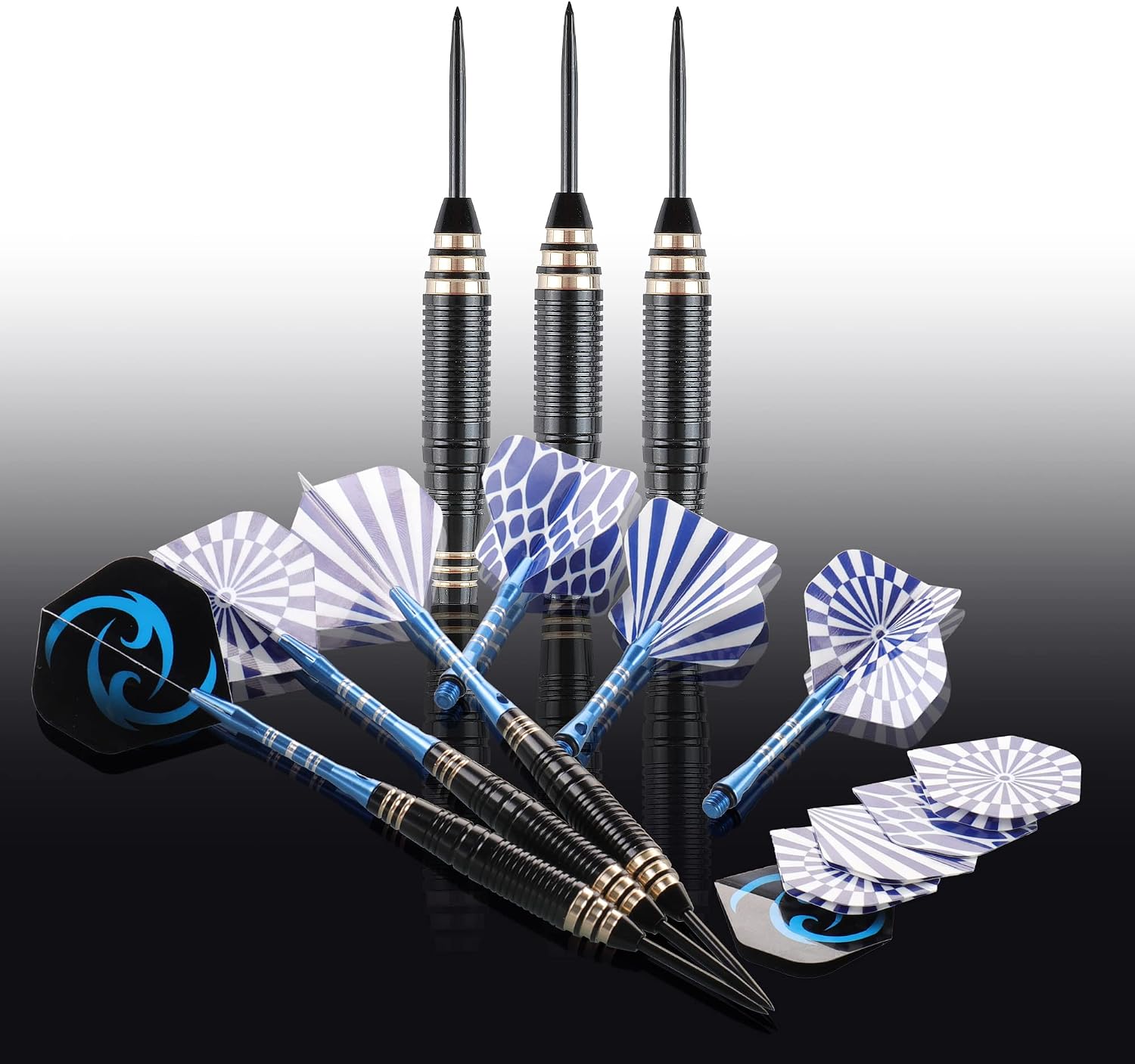 Thumbnail 1 de CyeeLife CareGames steel tip darts 24g set