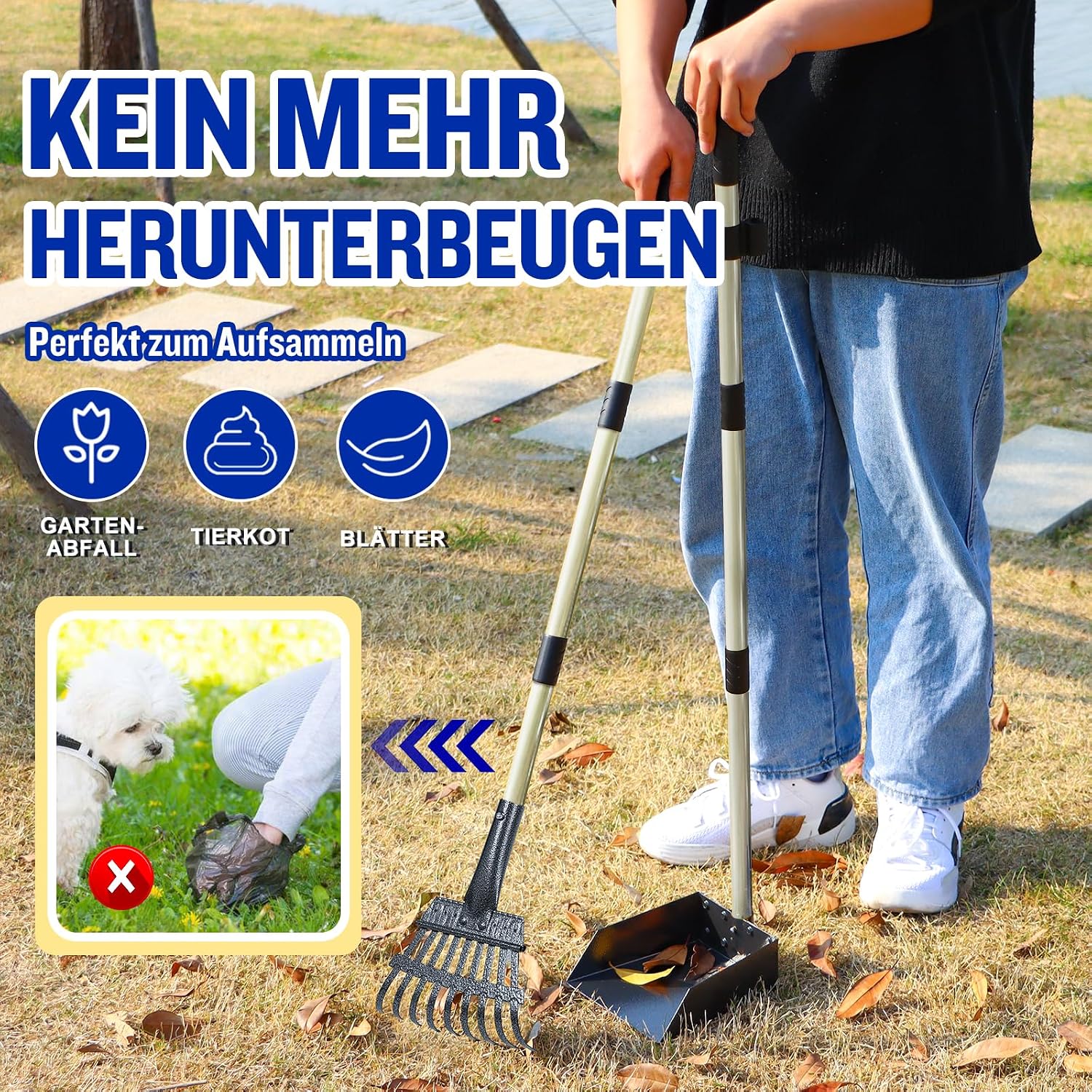 Thumbnail 1 de Snagle Paw Hundekotsammler 97 cm