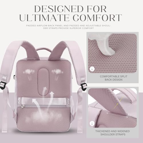 Thumbnail 5 de Mochila Hayayu 40x30x20 cm para cabina – 24L, antirobo, modelo compatible Ryanair