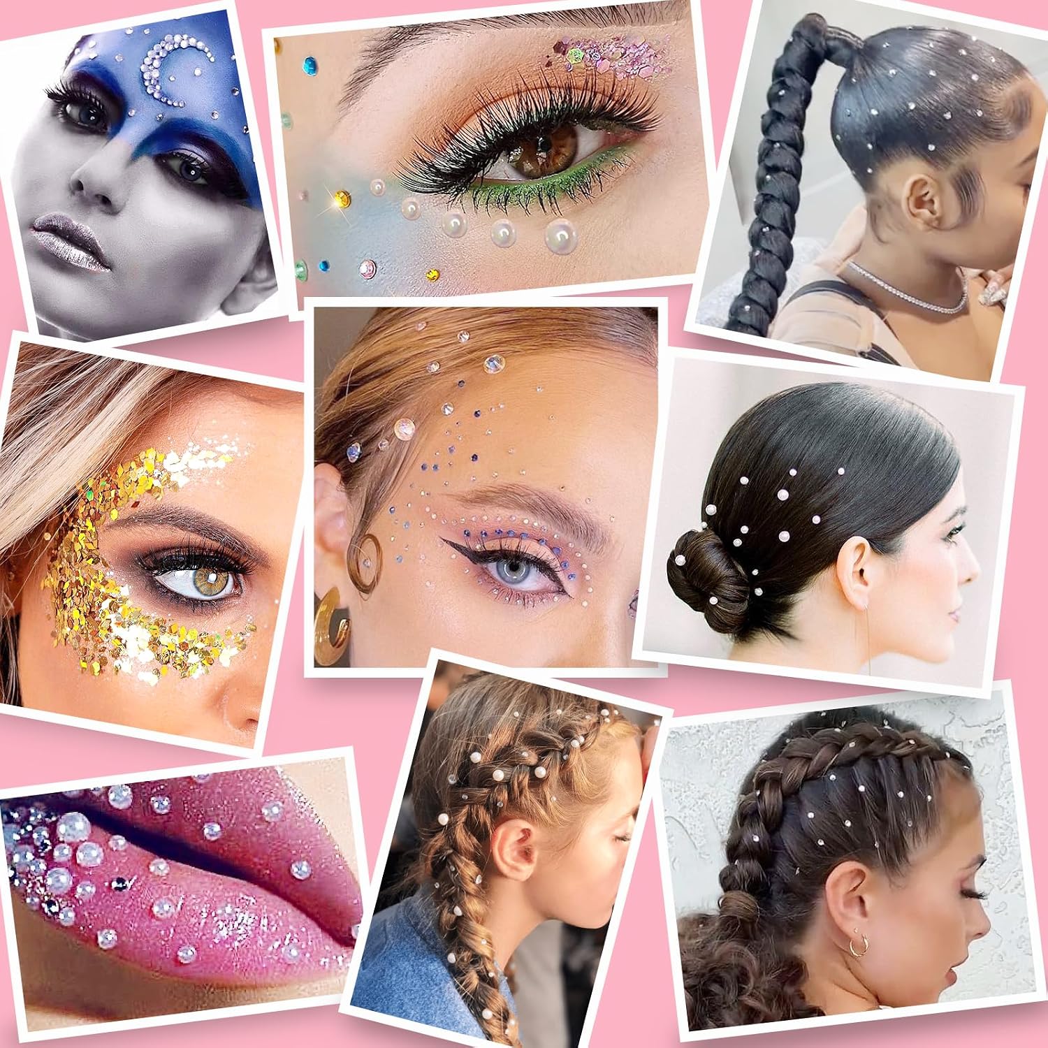 Thumbnail 6 de Face and Hair Gem Kit with Makeup Glue