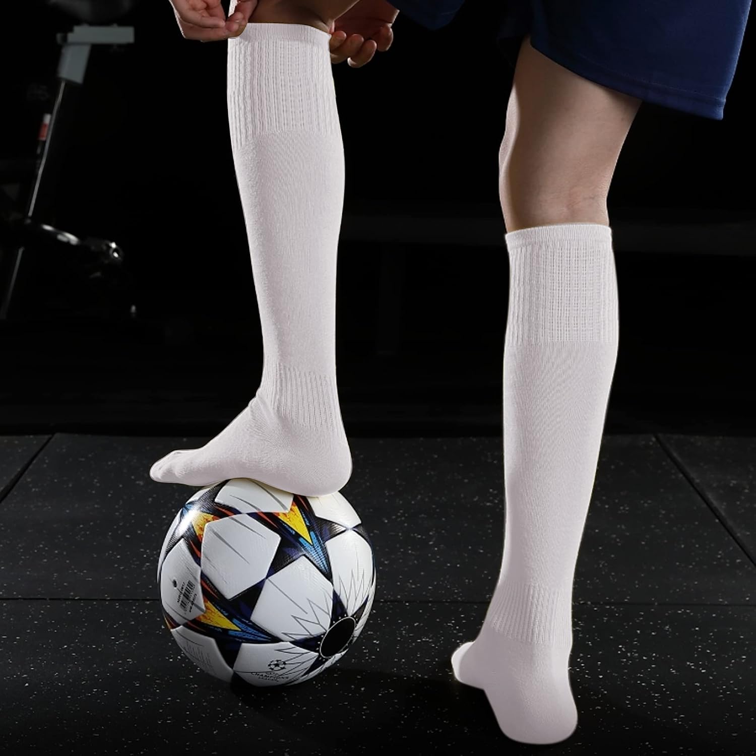 Detalle 2 de GRAPMKTG Knee-High Athletic Socks, 3-Pack