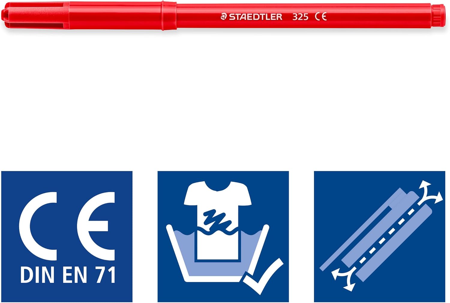Thumbnail 4 de STAEDTLER 325 C144 Noris Club Fasermaler Schulbox – 144 Stück im Boxkarton