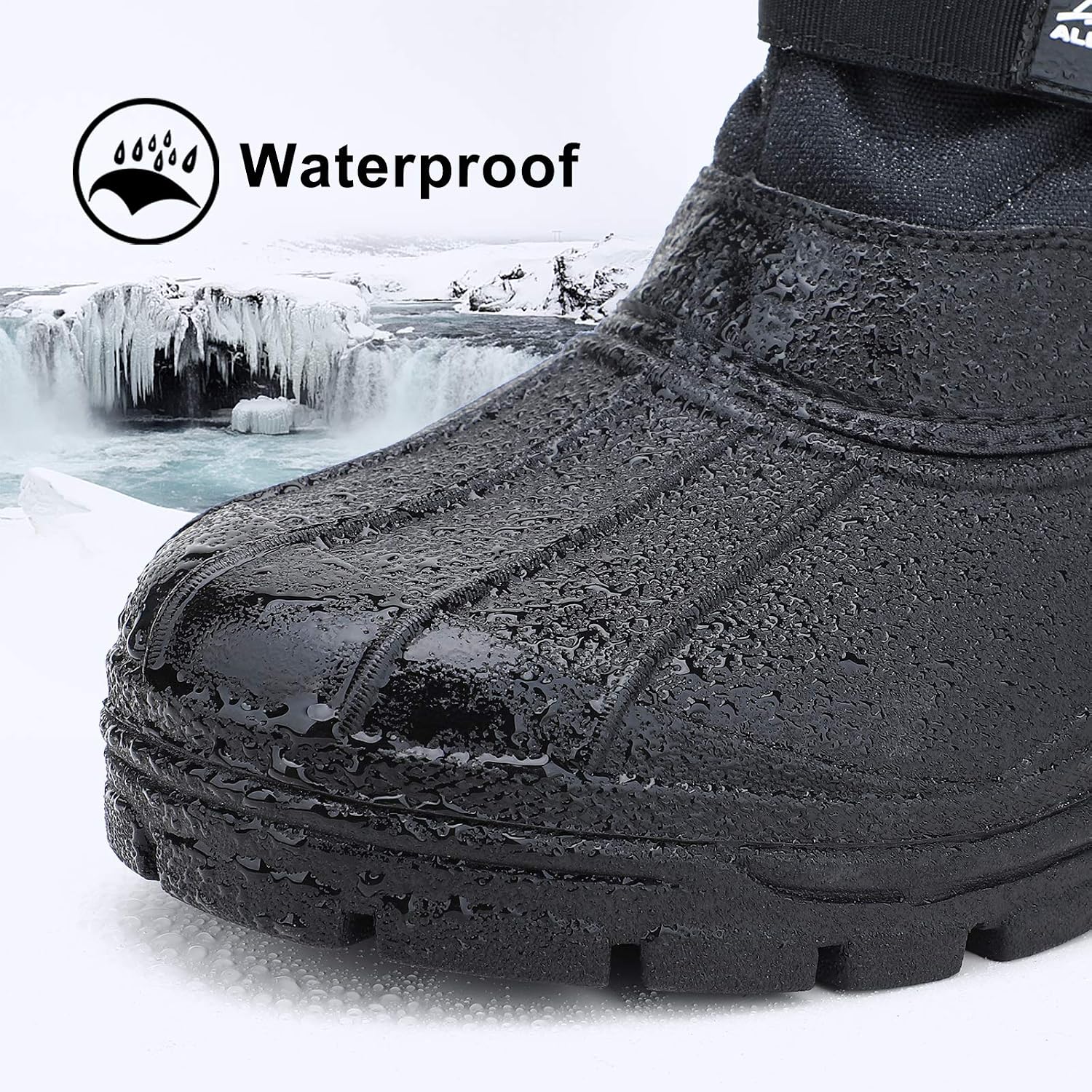 Detalle 1 de ALEADER Men's Winter Snow Boots