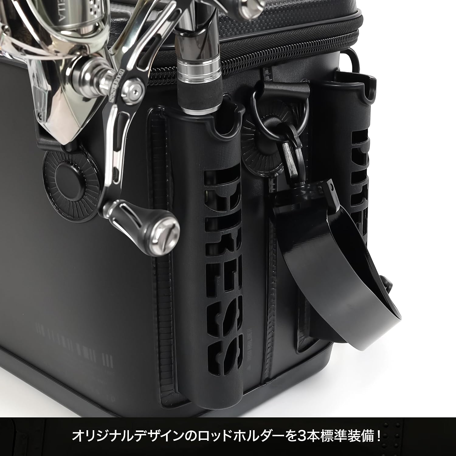 Detalle de ドレス(DRESS) 釣り用バッカン EVA素材・12L~34L・メッシュポケット付き