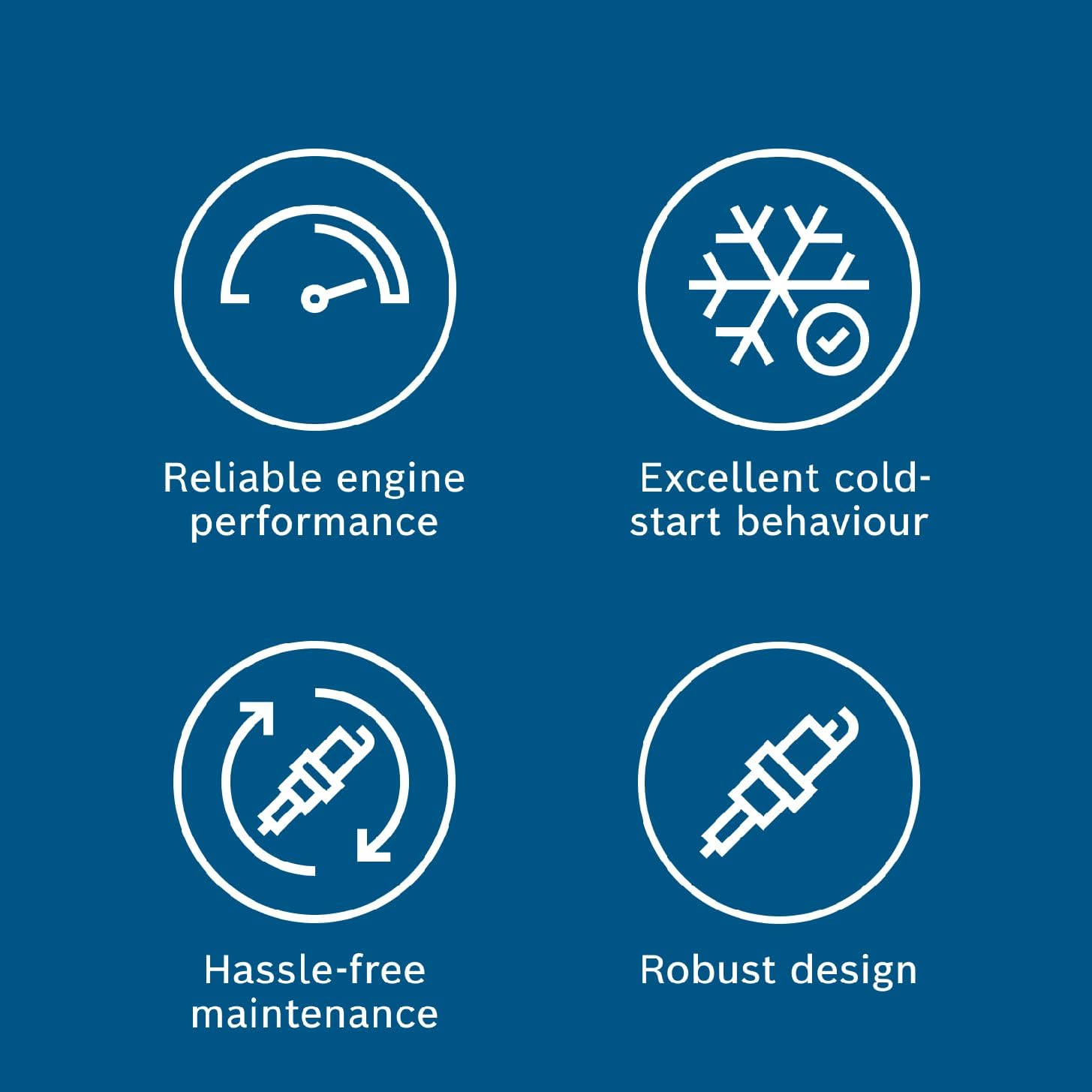 Thumbnail 2 de Bosch 0242230806 (N40) Spark Plug Set of 4