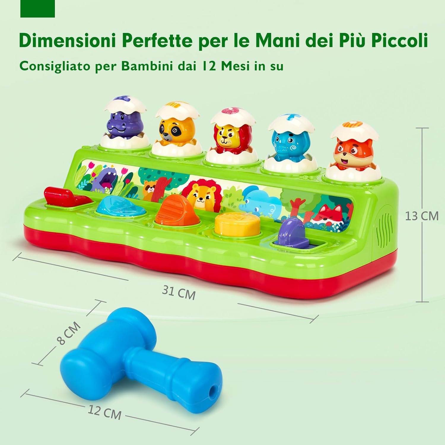 Thumbnail 6 de hahaland Animali Pop-Up 5 pezzi