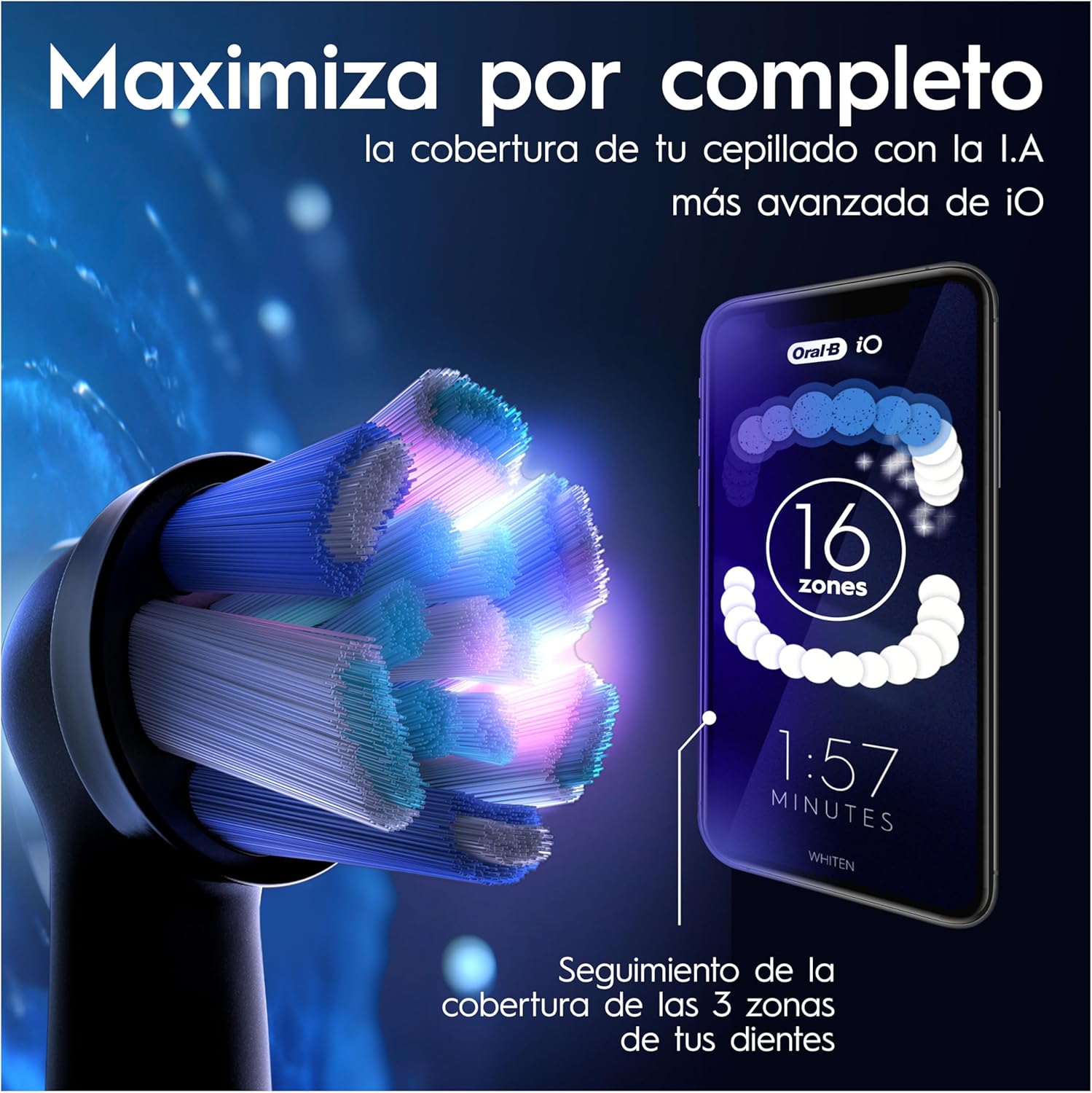 Thumbnail 5 de Oral-B iO 9 Pack Cepillos Eléctricos con Cabezales y Estuche🪥